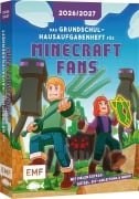 Cover-Bild zum Titel 'Das Grundschul-Hausaufgabenheft für Minecraft-Fans 2026/2027' von 'Niklas Schröer, Linus Schröer'