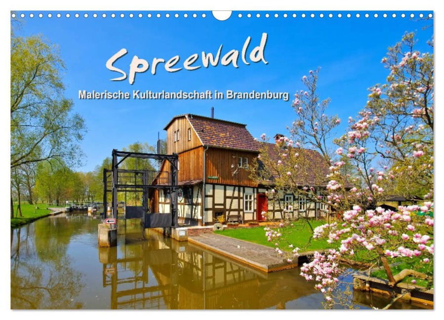 Spreewald - Malerische Kulturlandschaft in Brandenburg (Wandkalender 2026 DIN A3 quer), CALVENDO Monatskalender - LianeM LianeM