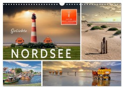 Cover-Bild zum Titel 'Geliebte Nordsee (Wandkalender 2027 DIN A3 quer), CALVENDO Monatskalender' von 'Peter Roder'