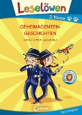 Leselöwen 2. Klasse - Geheimagentengeschichten (Großbuchstabenausgabe) - Henriette Wich