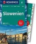 Cover-Bild zum Titel 'KOMPASS Wanderführer Slowenien, 61 Touren mit Extra-Tourenkarte' von 'Boris Korencan'
