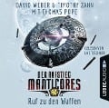 Cover-Bild zum Titel 'Ruf zu den Waffen - Der Aufstieg Manticores' von 'Thomas Pope, Timothy Zahn, David Weber'