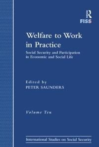 Welfare to Work in Practice - 