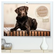 Cover-Bild zum Titel 'Labrador Retriever - Vielfalt auf Vier Pfoten (hochwertiger Premium Wandkalender 2026 DIN A2 quer), Kunstdruck in Hochglanz' von 'Sabrina Wobith Photography'
