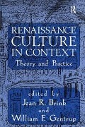 Cover-Bild zum Titel 'Renaissance Culture in Context' von 'Jean R. Brink, William F. Gentrup'