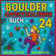 Cover-Bild zum Titel 'Boulder Adventskalender Buch' von 'Lenis Kletterzeit'