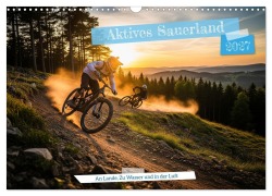 Cover-Bild zum Titel 'Aktives Sauerland (Wandkalender 2027 DIN A3 quer), CALVENDO Monatskalender' von 'Walddesignerin®'