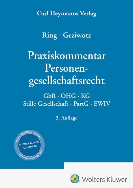 Praxiskommentar Personengesellschaftsrecht - 