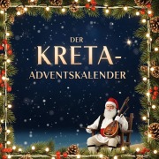 Cover-Bild zum Titel 'Der Kreta-Adventskalender' von 'Elias Frank'