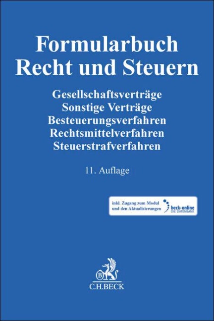 Formularbuch Recht und Steuern - 