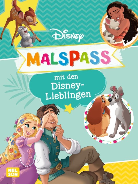 Disney Kreative Beschäftigung: Malspaß mit den Disney-Lieblingen - 