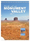 Erlebe mit mir das Monument Valley (Tischkalender 2025 DIN A5 hoch), CALVENDO Monatskalender - Nadine Büscher