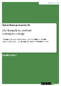 Cover-Bild zum Titel 'Die Romankrise und drei Lösungsvorschläge' von 'Sylvia Rexing-Lieberwirth'