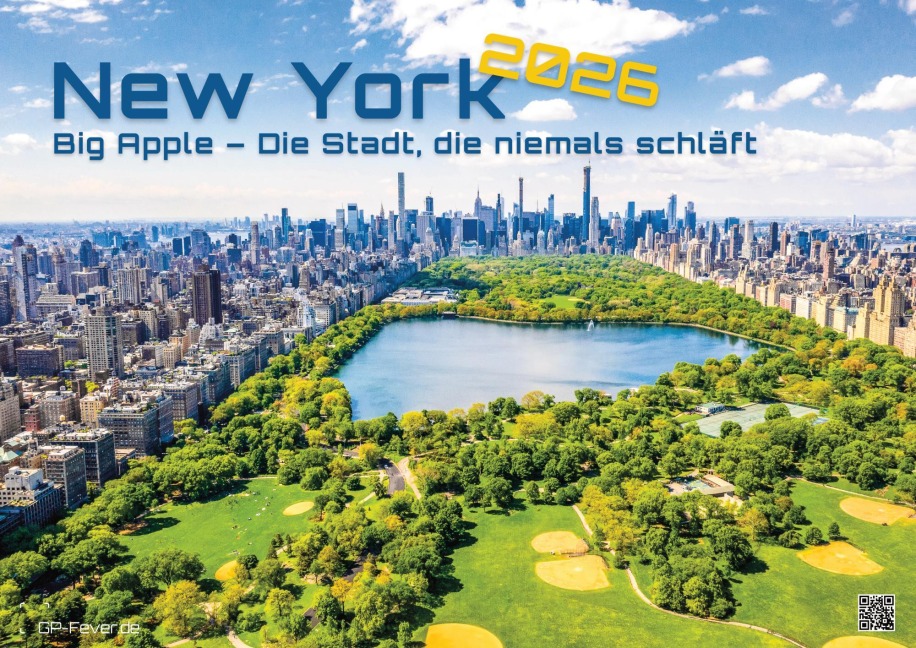New York - die Stadt, die niemals schläft - 2026 - Kalender DIN A3 - 