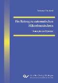 Cover-Bild zum Titel 'Ein Beitrag zu automatischen Mikrofonmischern' von ''