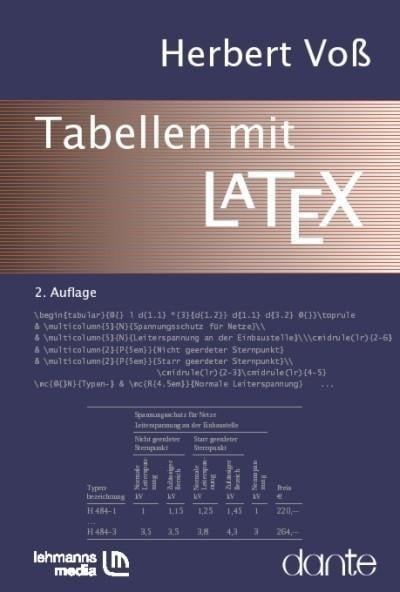 Tabellen mit LaTex - Herbert Voß