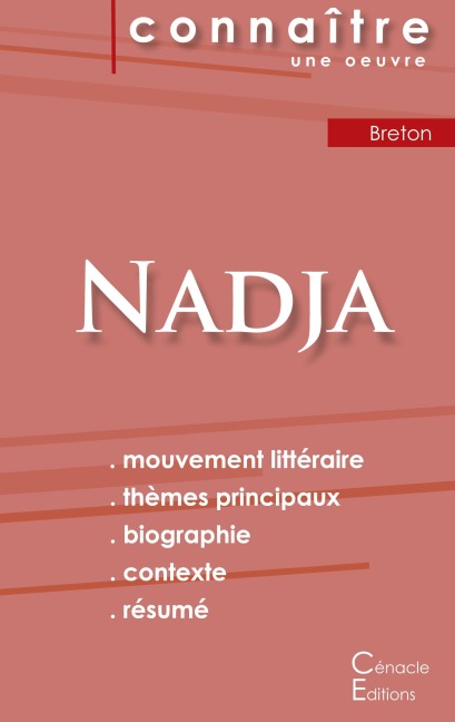 Fiche de lecture Nadja de Breton (Analyse littéraire de référence et résumé complet) - André Breton