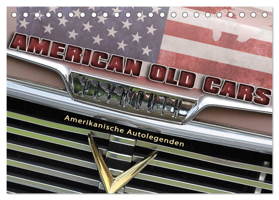 American Old Cars - Amerikanische Autolegenden (Tischkalender 2026 DIN A5 quer), CALVENDO Monatskalender - Doris Metternich