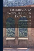Cover-Bild zum Titel 'Historia De La Campaña De 1647 En Flandes' von 'Antonio Rodríguez Villa'