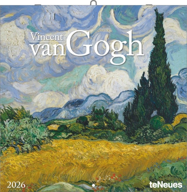 Vincent van Gogh 2026 - Wand-Kalender - Broschüren-Kalender - 30x30 - 30x60 geöffnet - Kunst-Kalender - 