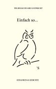 Cover-Bild zum Titel 'Einfach so...' von ''