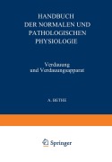 Cover-Bild zum Titel 'Verdauung und Verdauungsapparat' von 'Na Babkin, Na Goetze, Na Groebbels, Na Guleke, Na Hirsch'