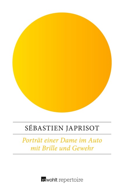 Porträt einer Dame im Auto mit Brille und Gewehr - Sébastien Japrisot