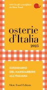 Cover-Bild zum Titel 'Osterie d'Italia 2025. Sussidiario del mangiarbere all'italiana' von ''