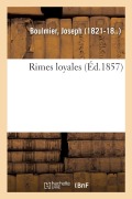 Cover-Bild zum Titel 'Rimes Loyales' von 'Joseph Boulmier'