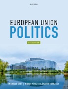 Cover-Bild zum Titel 'European Union Politics' von 'Michelle Cini, Nieves Pérez-Solórzano Borragán'