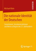 Cover-Bild zum Titel 'Die nationale Identität der Deutschen' von 'Michael Klein'