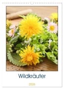 Cover-Bild zum Titel 'Essbare Wildkräuter (Wandkalender 2026 DIN A3 hoch), CALVENDO Monatskalender' von 'EFLStudioArt EFLStudioArt'