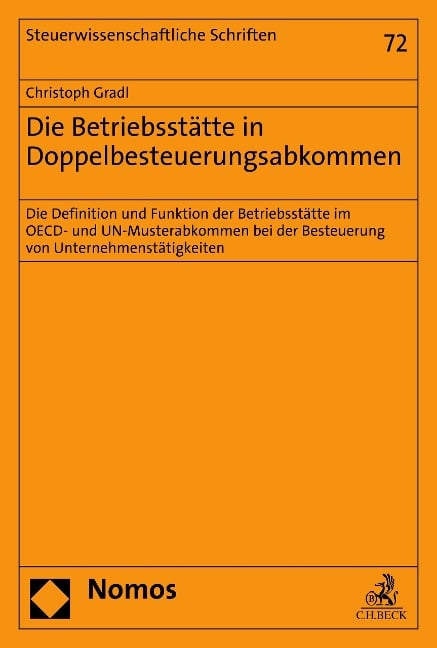 Die Betriebsstätte in Doppelbesteuerungsabkommen - Christoph Gradl