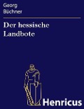 Cover-Bild zum Titel 'Der hessische Landbote' von 'Georg Büchner'