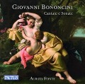 Cover-Bild zum Titel 'Bononcini: Cantate e Sonate' von 'Perikli/Montanari Aurata Fonte/Pite'