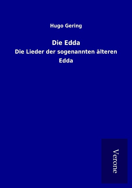 Die Edda - Hugo Gering