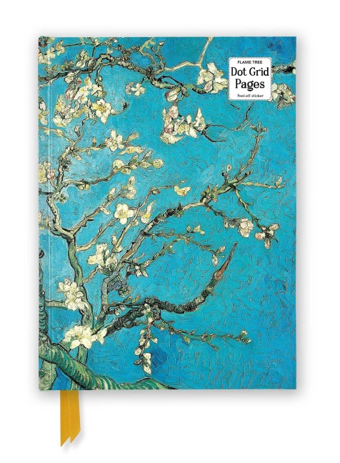 Vincent Van Gogh: Almond Blossom (Foiled Dot Grid Journal) - 