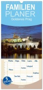Cover-Bild zum Titel 'Familienplaner 2027 - Goldenes Prag mit 5 Spalten (Wandkalender, 21 x 45 cm) CALVENDO' von 'Siegfried Kuttig'