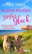 Cover-Bild zum Titel 'Kleine Pfoten, großes Glück - Neues Glück auf der Insel' von 'Bente Sommer'
