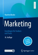 Cover-Bild zum Titel 'Marketing' von 'Manfred Bruhn'