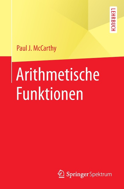 Arithmetische Funktionen - Paul J. McCarthy