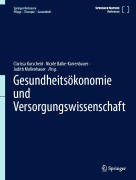 Cover-Bild zum Titel 'Gesundheitsökonomie und Versorgungswissenschaft' von ''