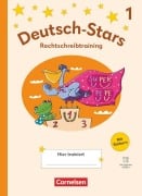 Cover-Bild zum Titel 'Deutsch-Stars 1. Schuljahr - Rechtschreibtraining Ausgabe ab 2025 - Übungsheft mit Lösungen und digitalen Medien' von ''