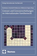 Cover-Bild zum Titel 'Grenzen und Grenzverschiebungen im Internationalen Familienrecht' von ''