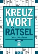 Cover-Bild zum Titel 'Kreuzworträtsel - Band 8 I Über 280 Rätsel für Erwachsene' von ''