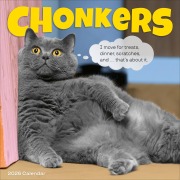 Cover-Bild zum Titel 'Chonkers Wall Calendar 2026' von 'Workman Calendars'