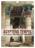 Ägyptens Tempel (Wandkalender 2024 DIN A4 hoch), CALVENDO Monatskalender - Bilder Bilwissedition. Com Layout: Babette Reek