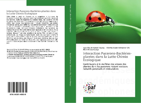 Interaction Pucerons-Bactéries-plantes dans la Lutte Chimio Écologique - Jean-Claude Kazadi Mwepu, Odette-Aimée Witanene Sifa, Alain Museu Konga