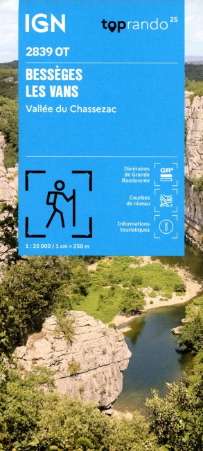 2839OT Bessèges les Vans Vallée du Chassezac - 