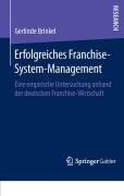 Cover-Bild zum Titel 'Erfolgreiches Franchise-System-Management' von 'Gerlinde Brinkel'